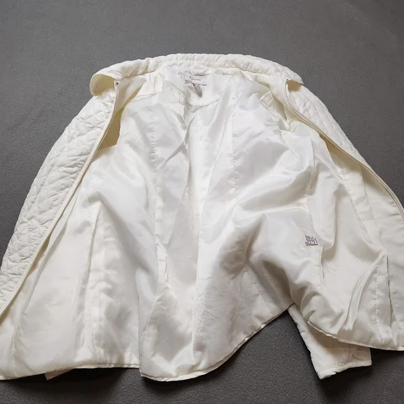 Quilted Jacket JM Collection - Light Spring Fall Jacket Sz Med - Picture 6 of 9